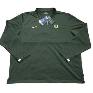 Nike Therma On Field NCAA Oregon Ducks 1/2 Zip Pullover